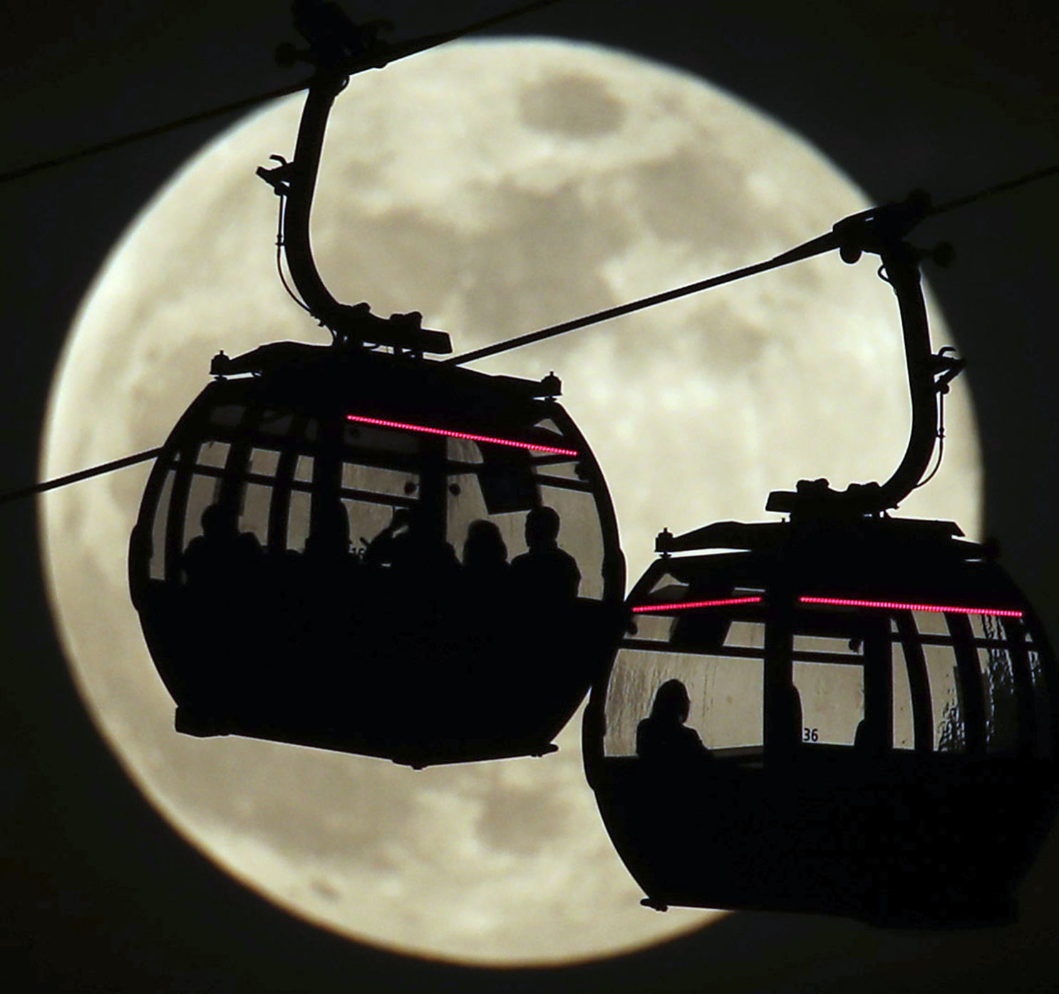 Britain Supermoon